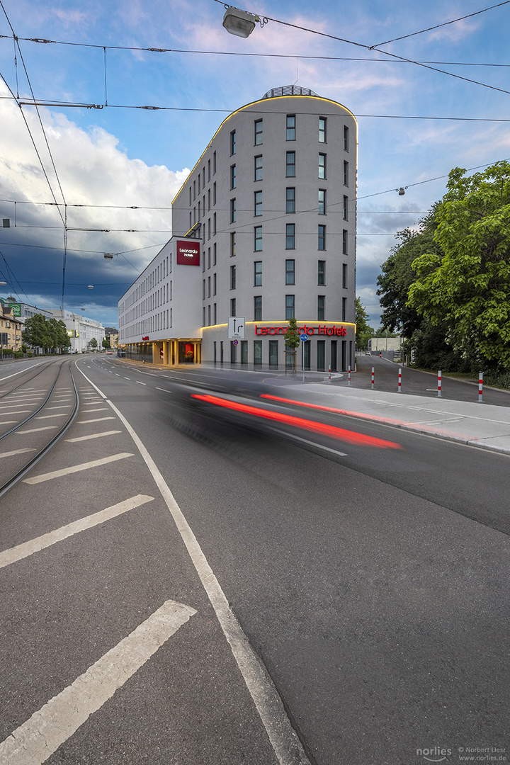 Auto in der Langemantelstraße