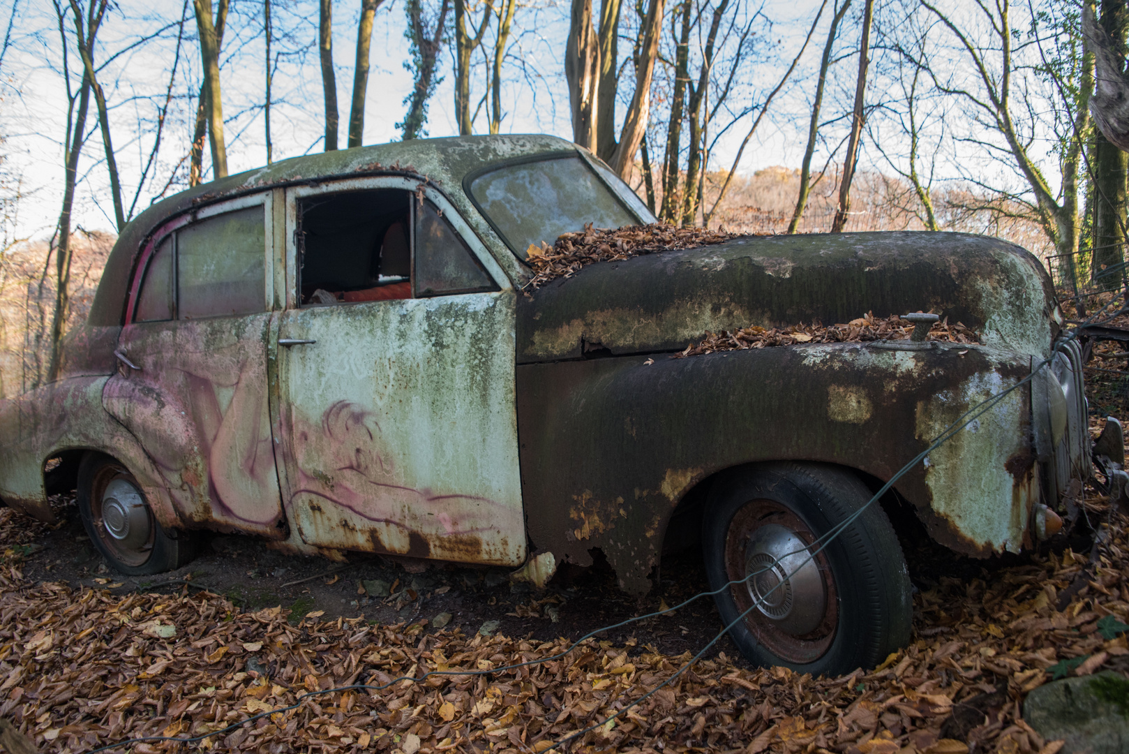 Auto mit Liegesitz