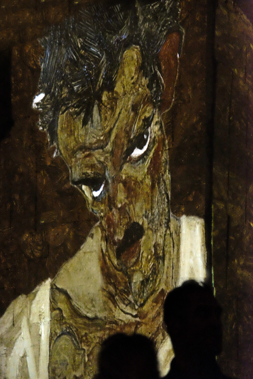 Auto -portrait D'Egon Schiele