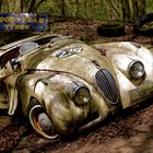 Auto-Skulpturen-Park - Jaguar XK 120