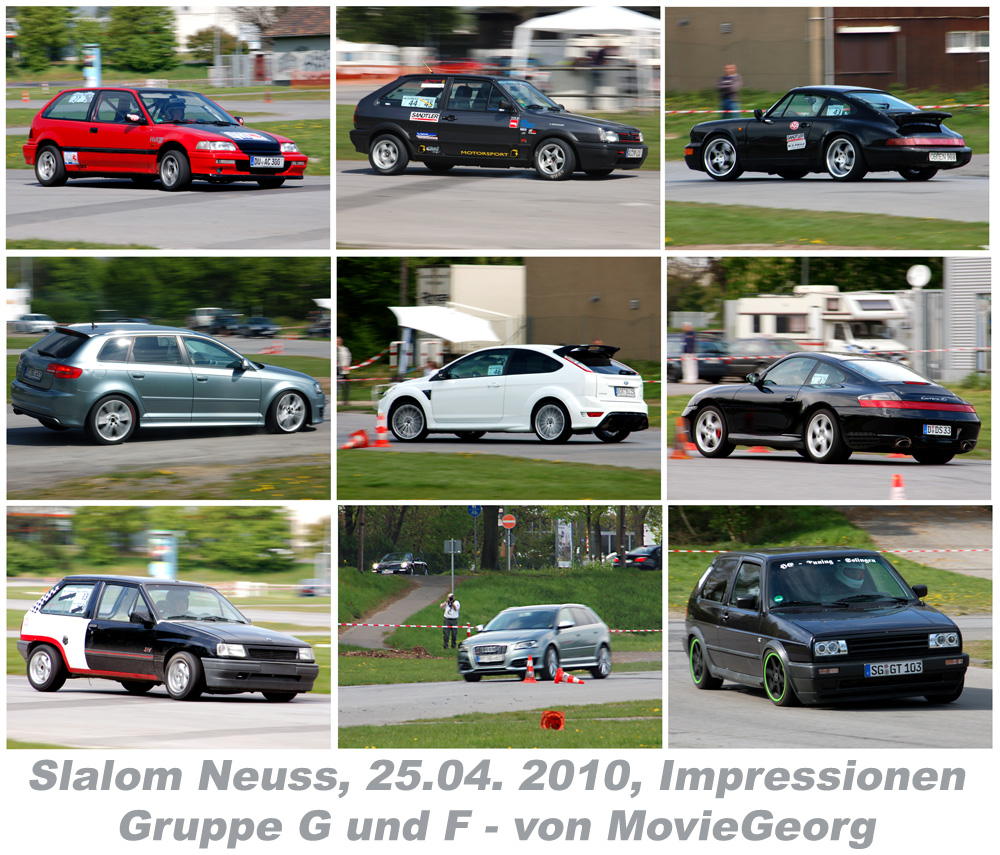 Auto Slalon Neuss, 25.04. 2010 - Impressionen