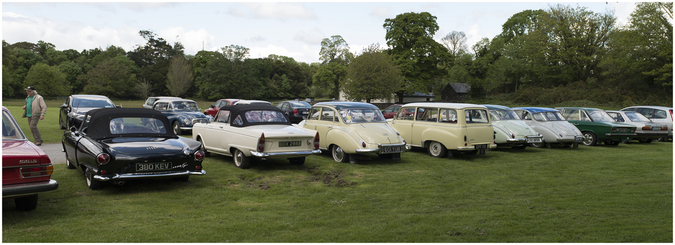 Auto Union & DKW Treffen am Muckross House in Irland 