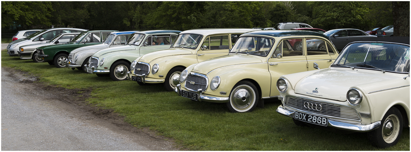 Auto Union & DKW Treffen am Muckross House in Irland