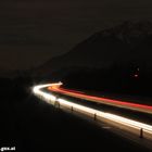 Autobahn A12 - Langzeitbelichtung