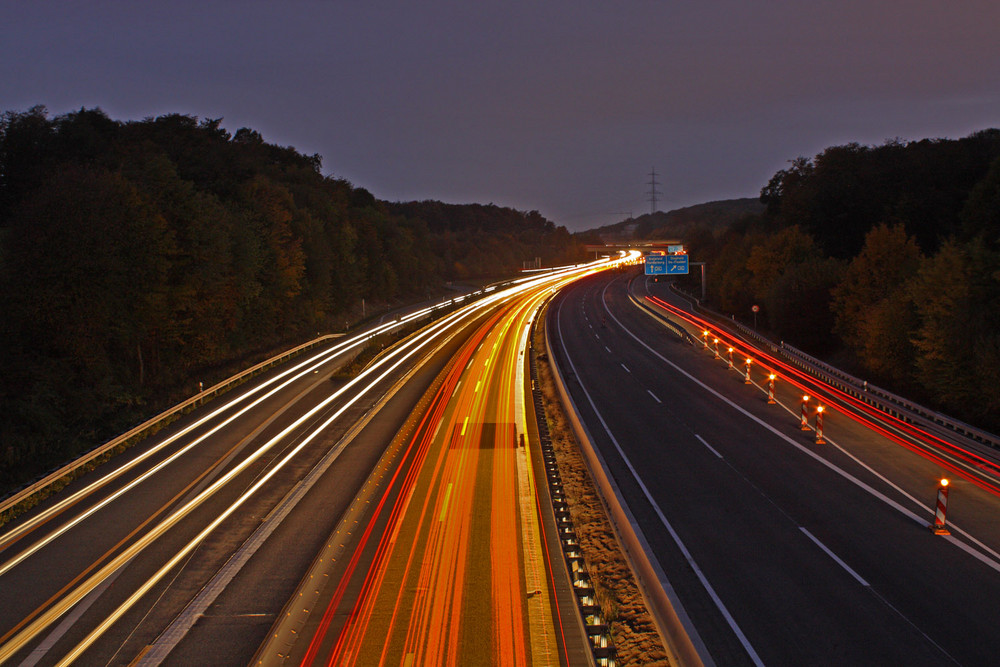 Autobahn A30 Osnabrück Voxtrup