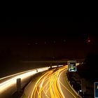 Autobahn A31 bei Nacht