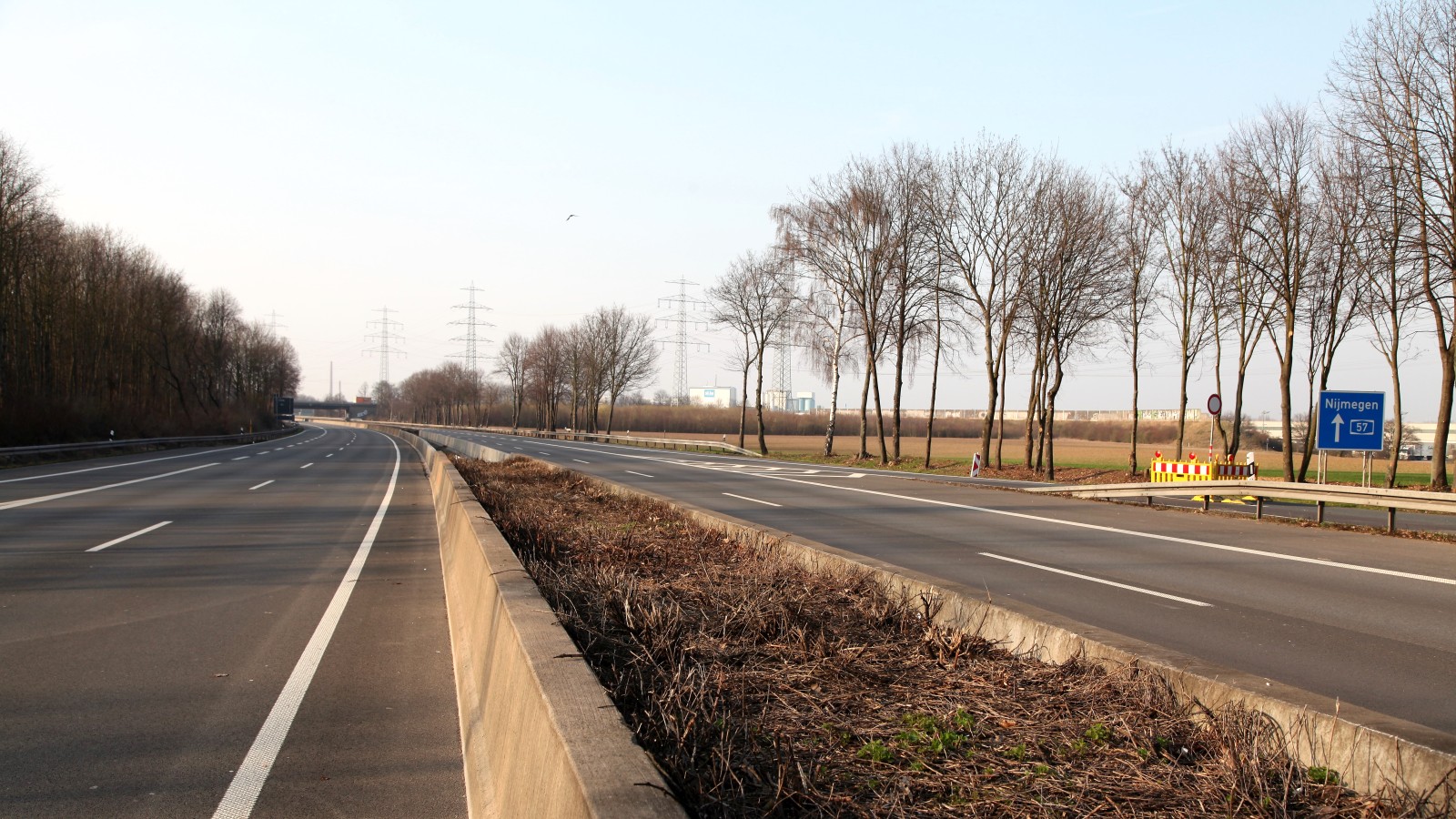 Autobahn A57 Dormagen