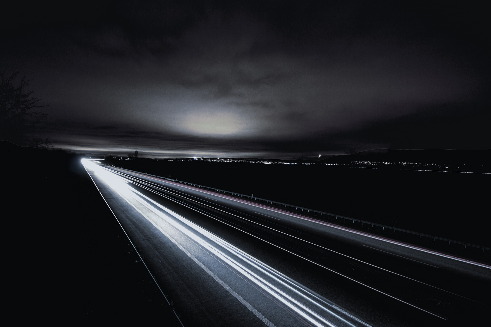 Autobahn at Night