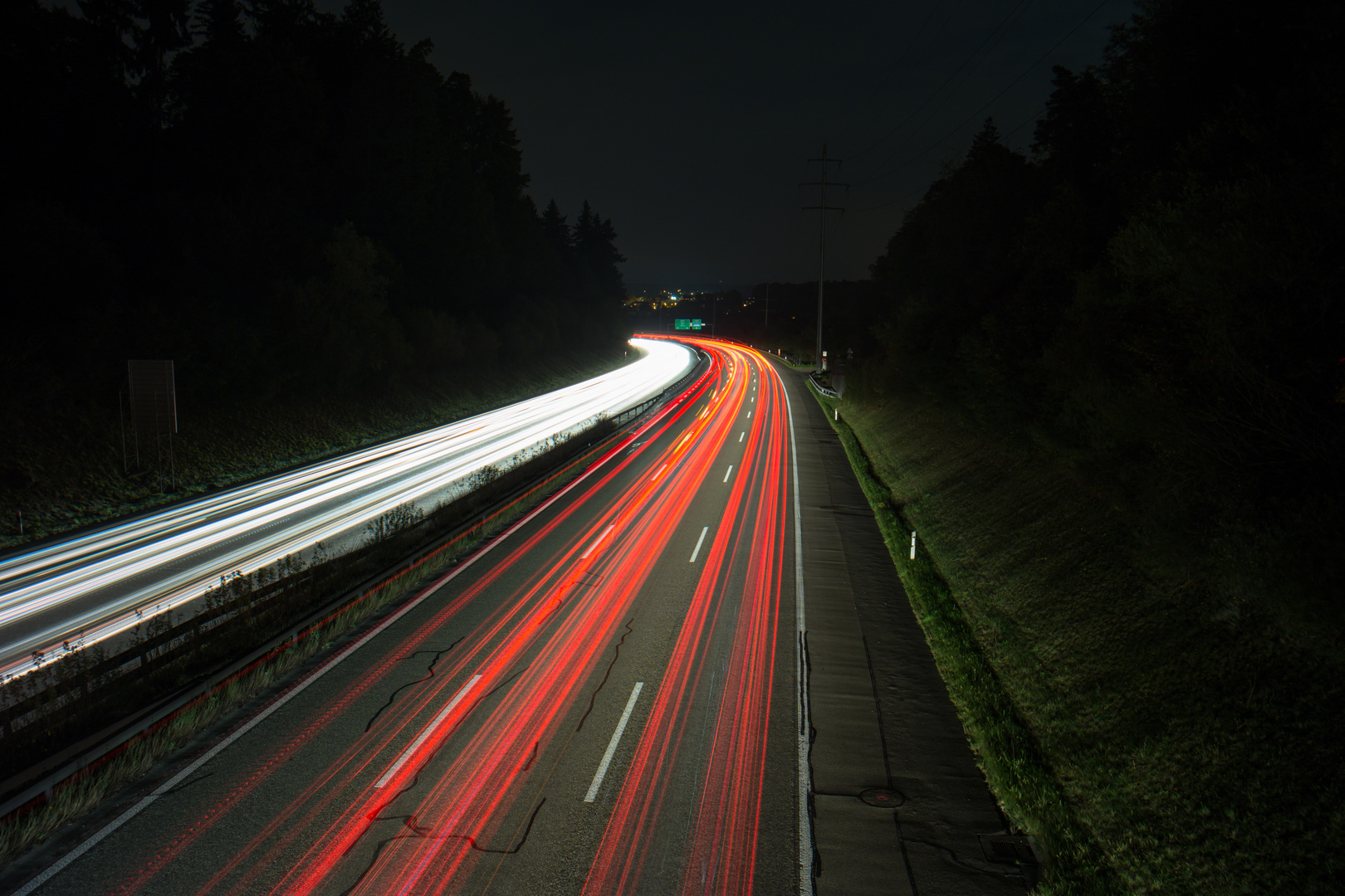 Autobahn bei Bern