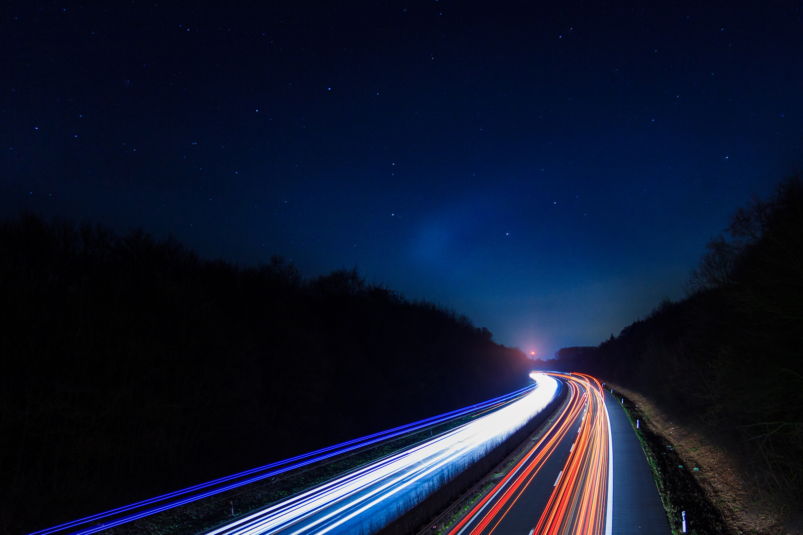 Autobahn bei Ibbenbüren