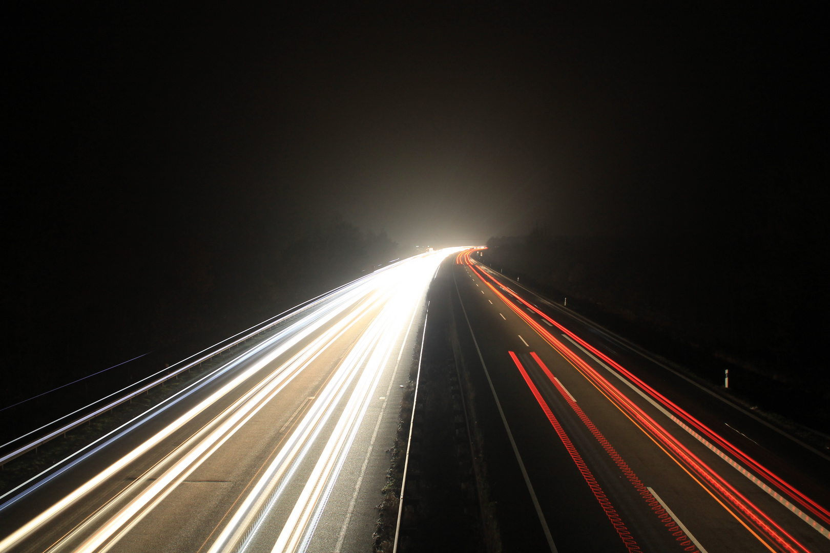 Autobahn bei "Nacht"