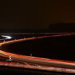 Autobahn bei Nacht