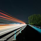 Autobahn bei Nacht