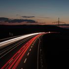 Autobahn bei Nacht