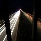 Autobahn bei Nacht