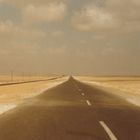 Autobahn durch die Wüste...