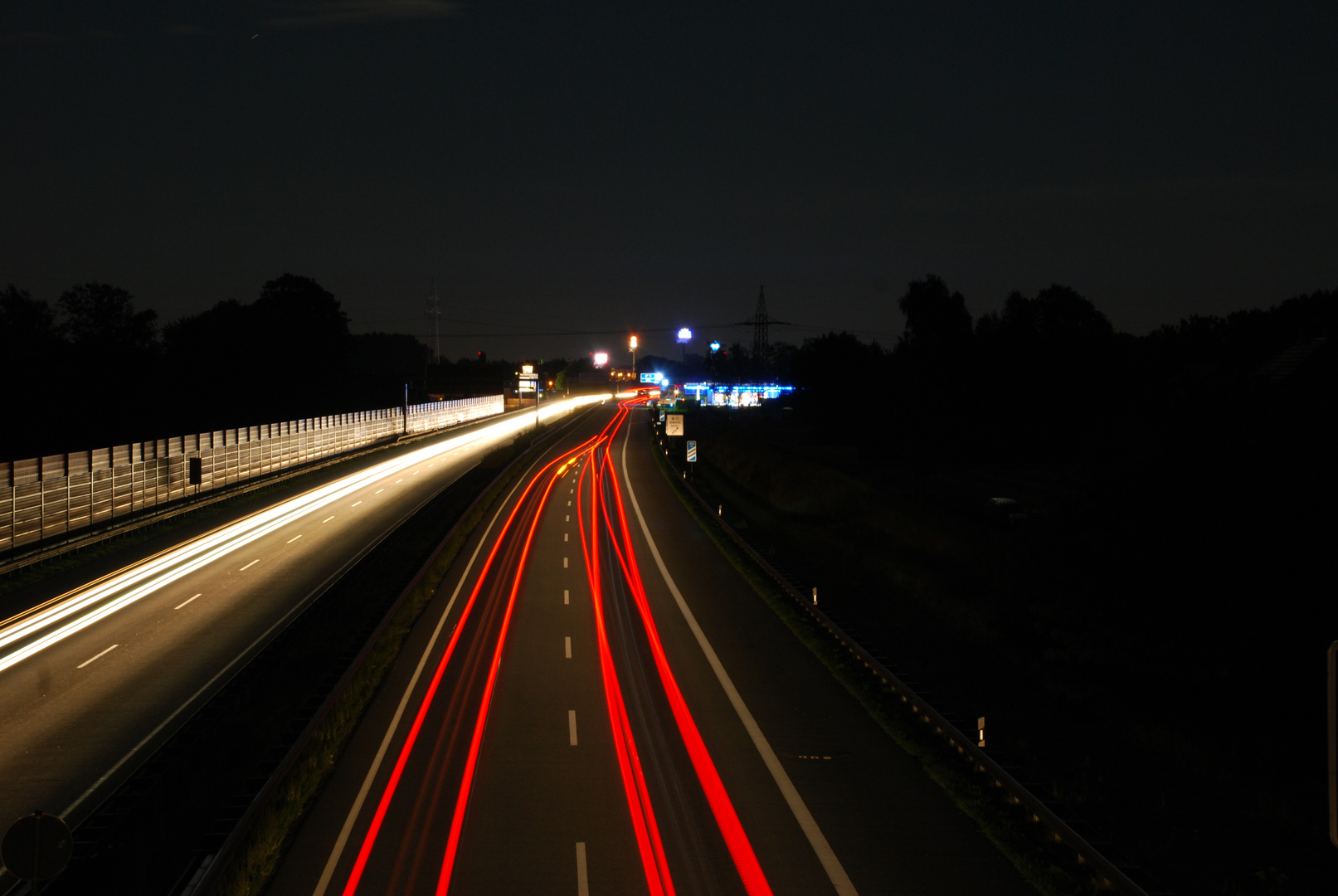 Autobahn im dunkeln...