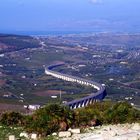 Autobahn im Tal von Segesta