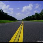 Autobahn in der dominikanischen Republik.