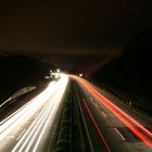 Autobahn in der Nacht