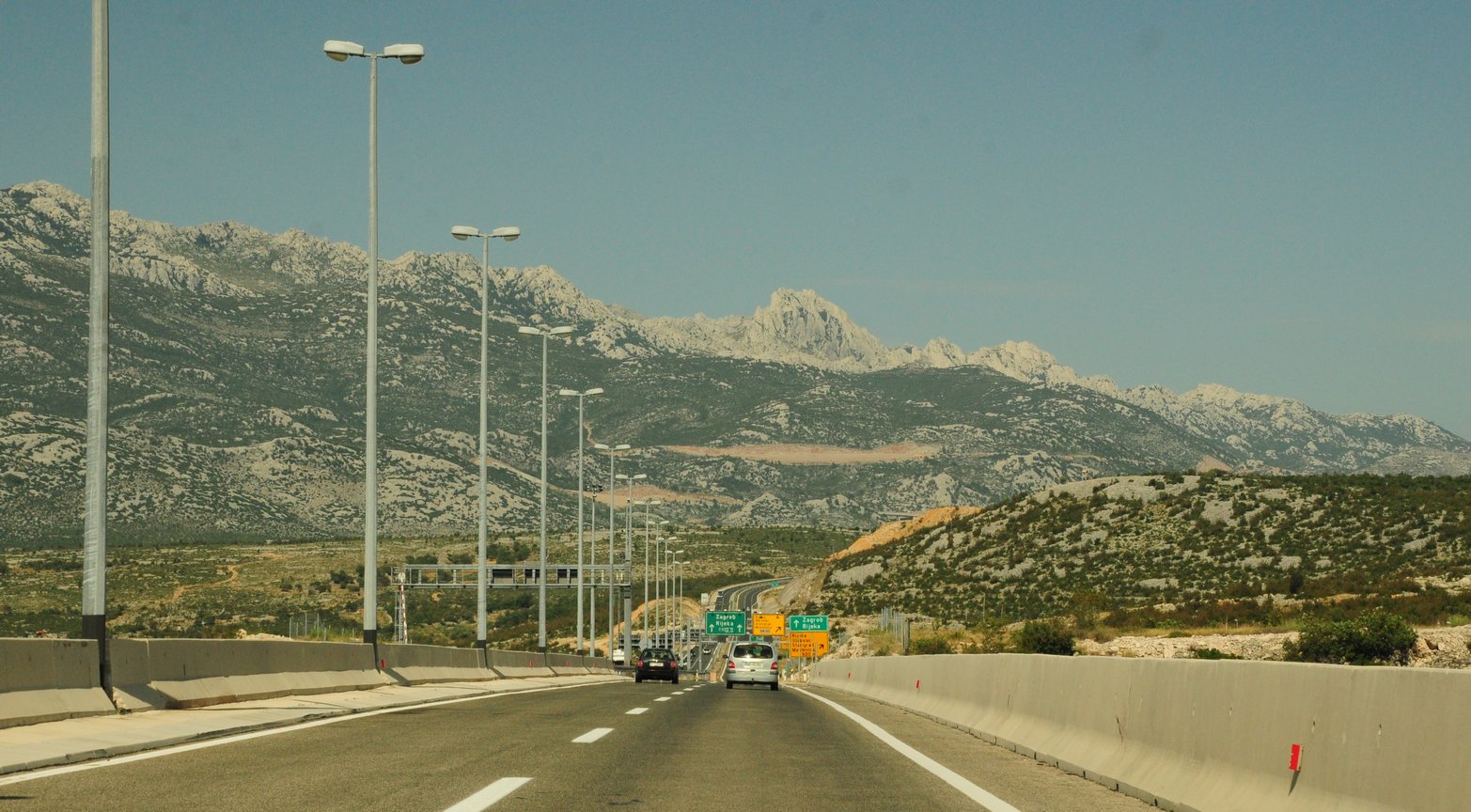 Autobahn in Kroatien