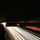 Autobahn - Lichtspiele bei Nacht