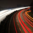 Autobahn-Nachtleben
