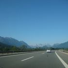 Autobahn richtung Österreich