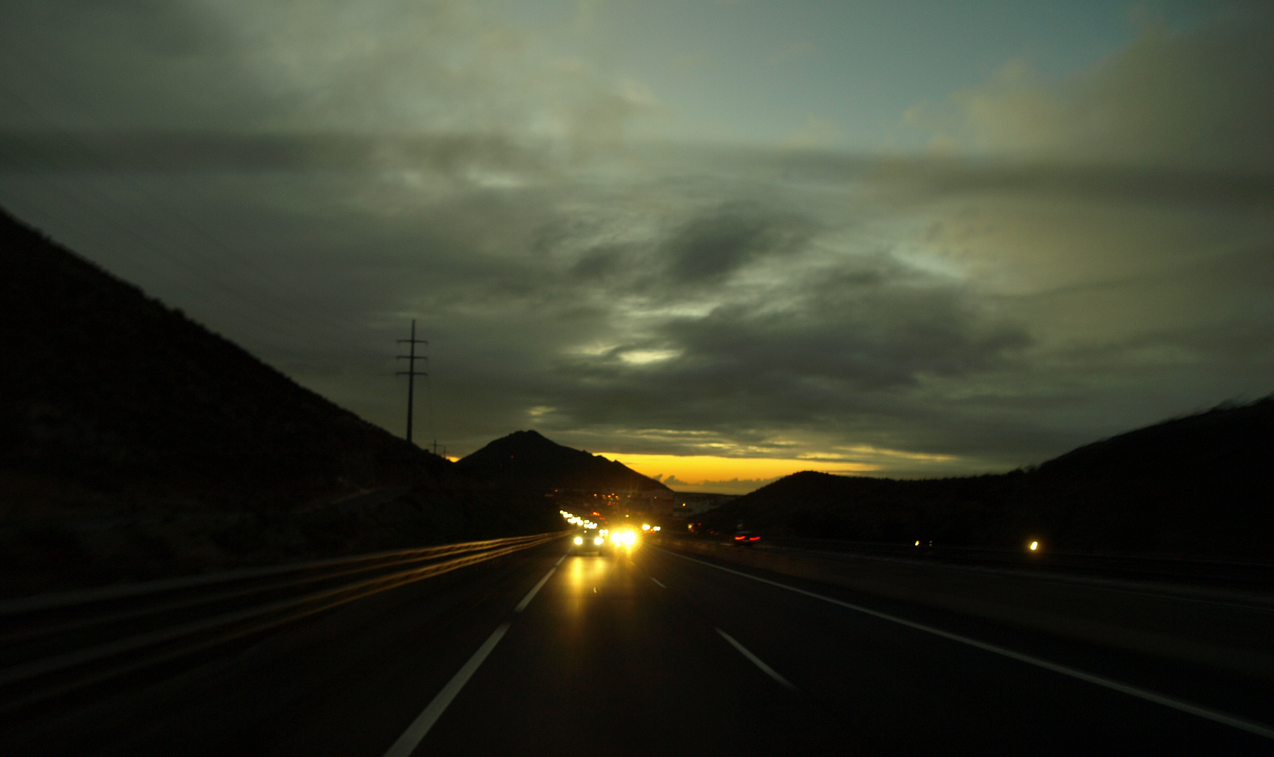 Autobahn um halb 8