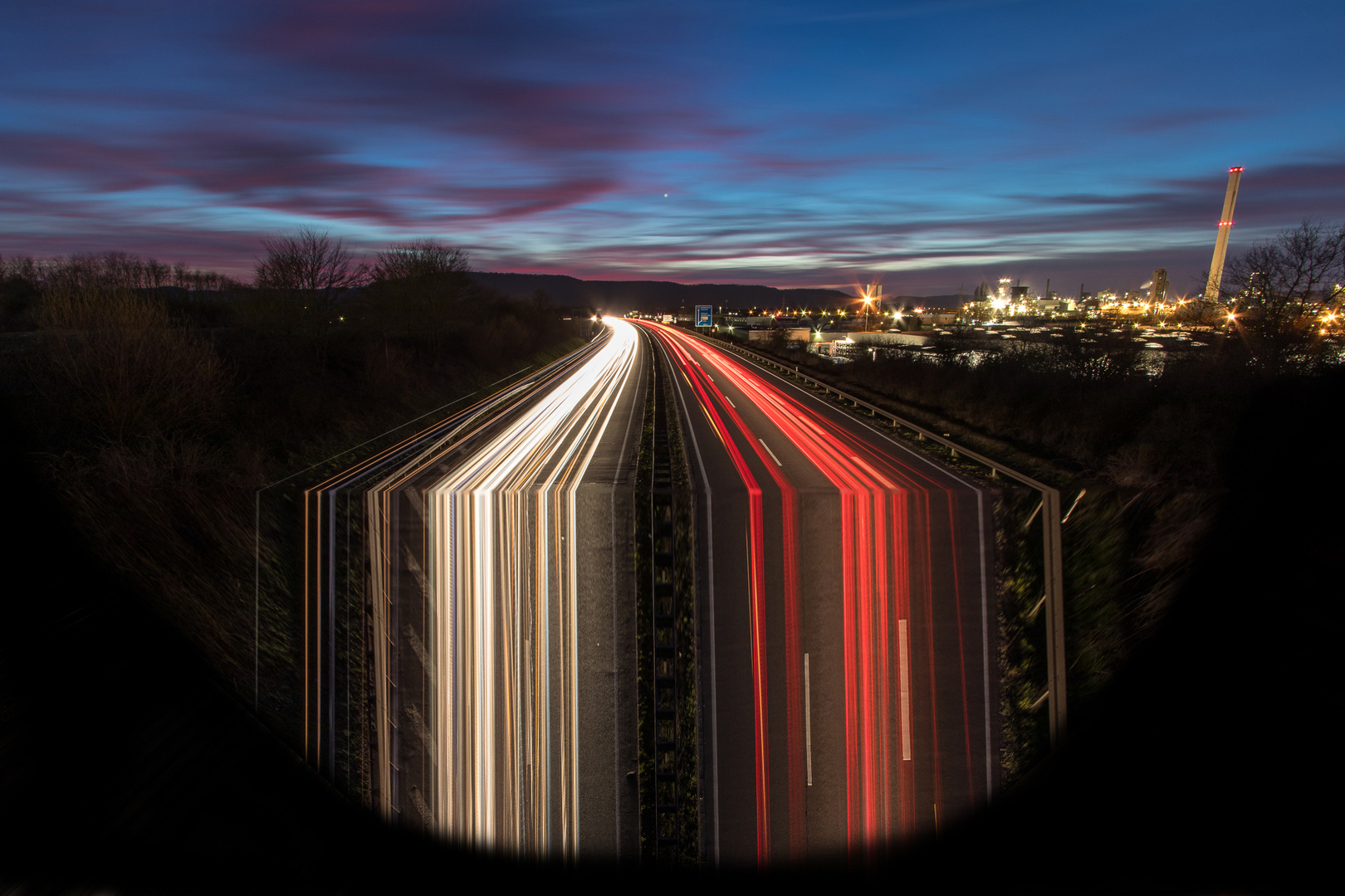 Autobahn Wasserfall