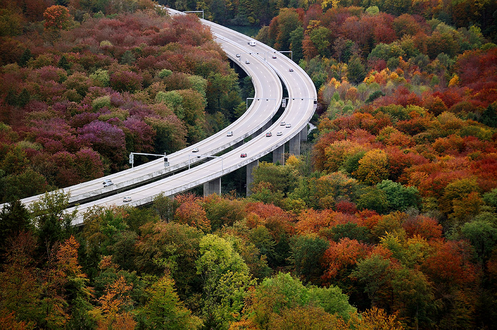 Autobahnbrücke A3 bei Schinznach-Bad