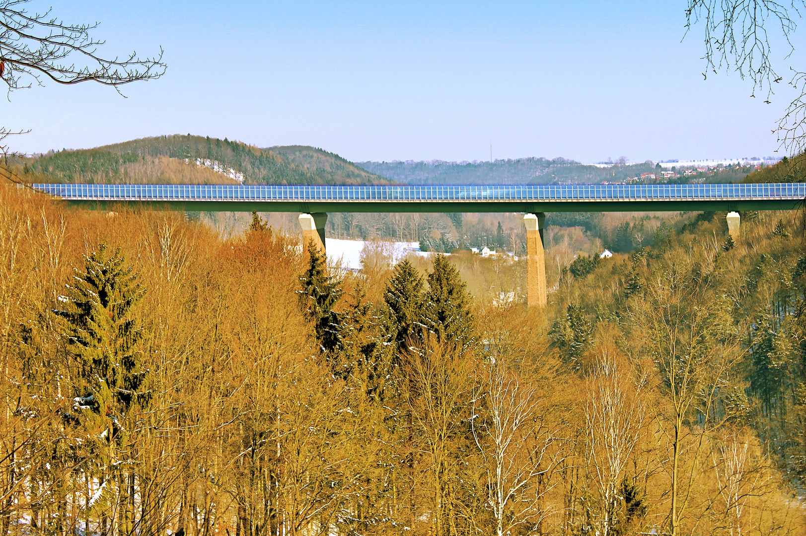 Autobahnbrücke A4 Siebenlehn