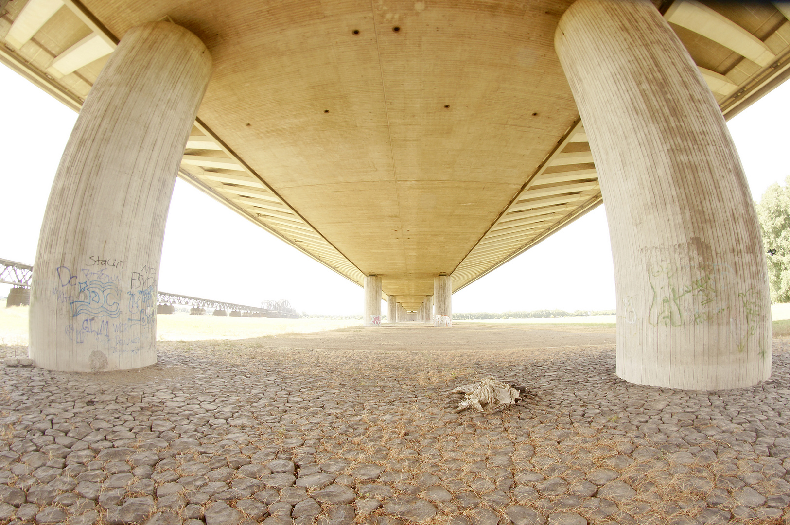 Autobahnbrücke A42, Duisburg - Rheinbrücke Emscherschnellweg