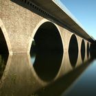 Autobahnbrücke A72 über die Talsperre Pöhl