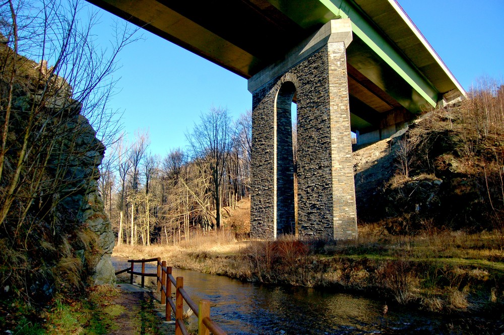 Autobahnbrücke bei Berbersdorf