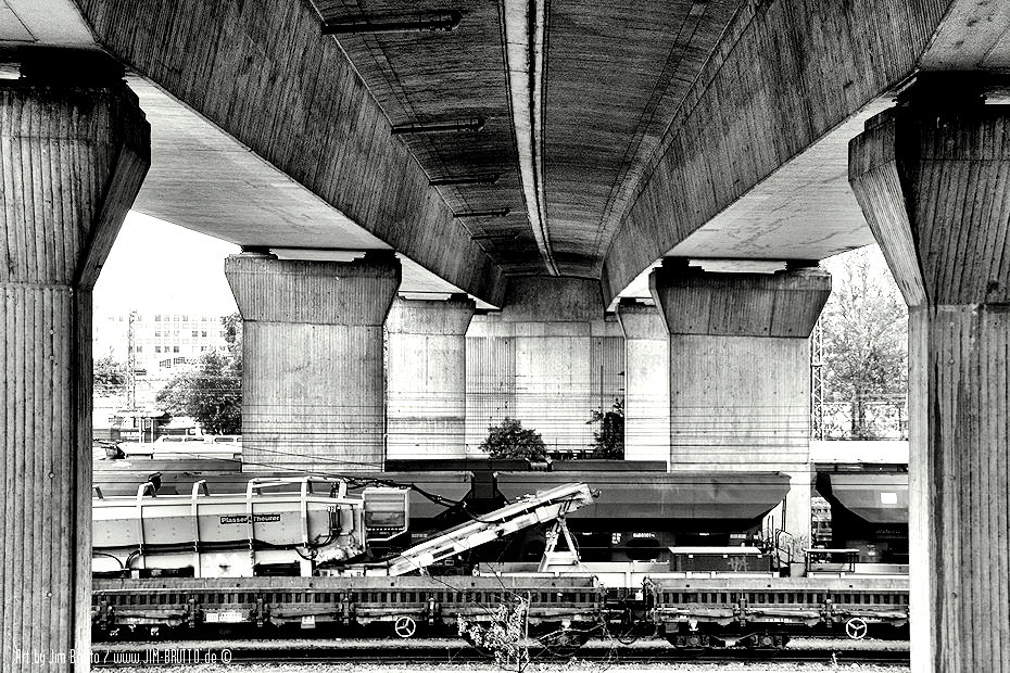 Autobahnbrücke beim Frankfurter Ratsweg