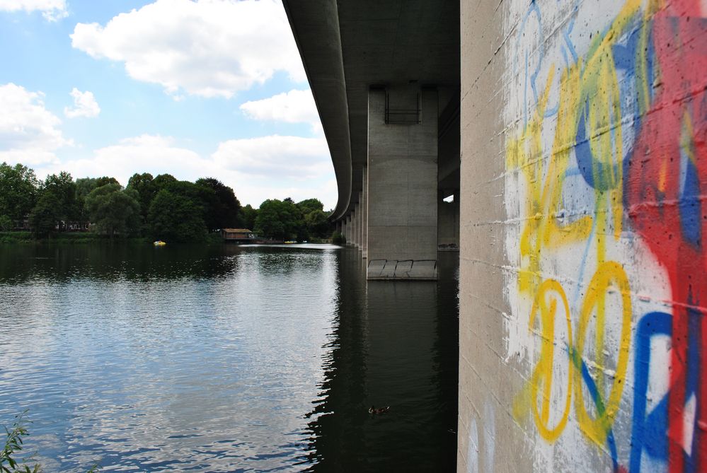 Autobahnbrücke von Birgit Pauls 