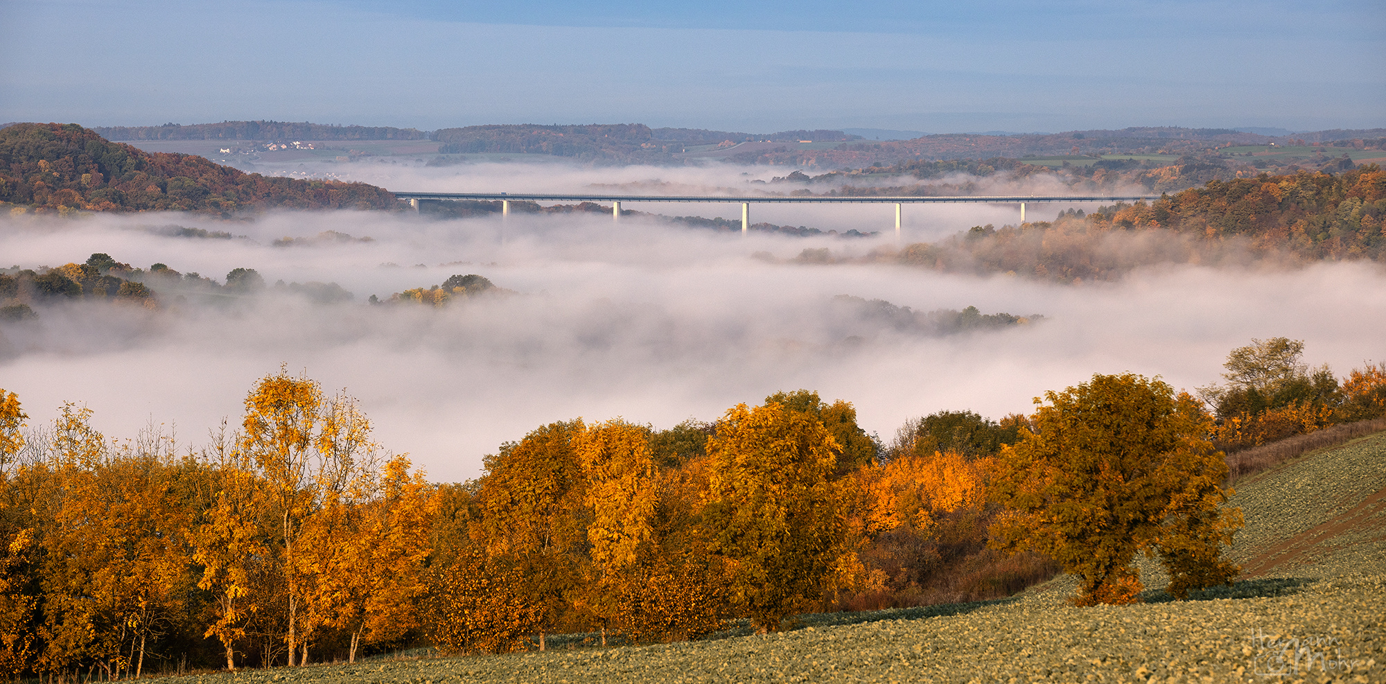 Autobahnbrücke Kochertal