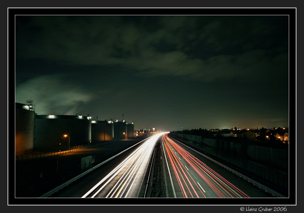 Autobahnbrücke nach Wien