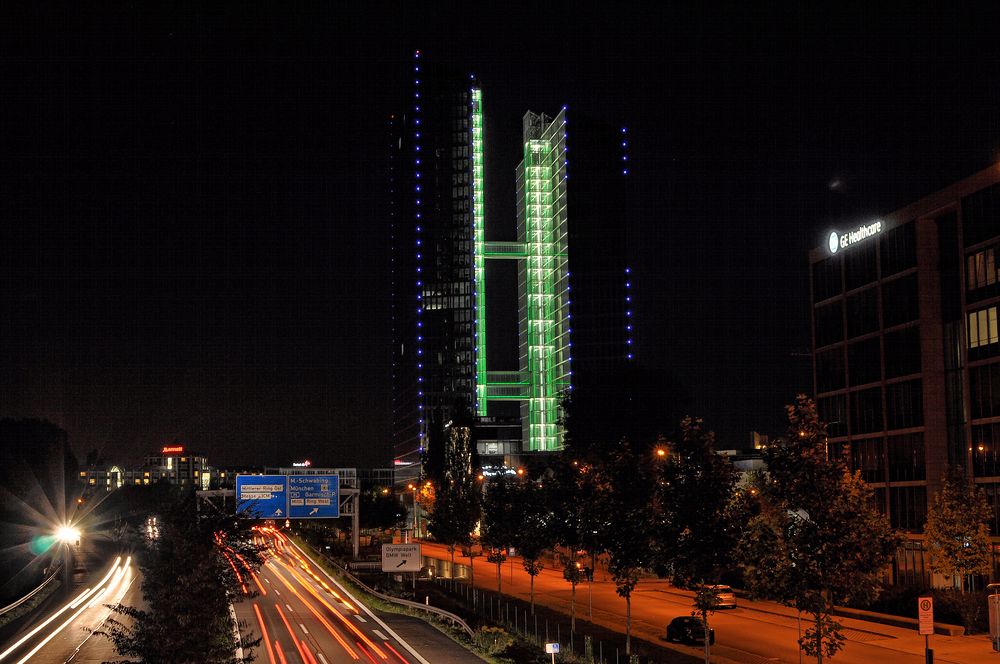 Autobahnende A 9 München Schwabing