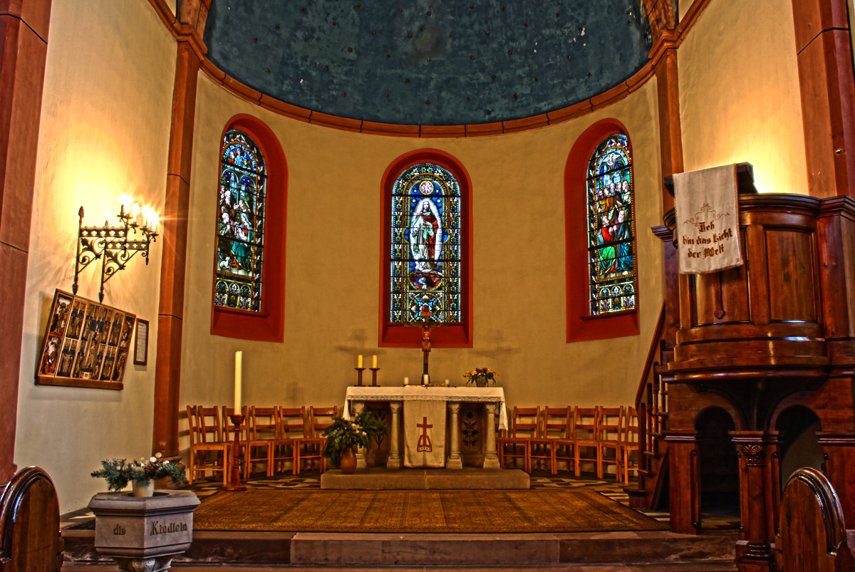 Autobahnkirche St.Pancratius in Rothenschirmbach