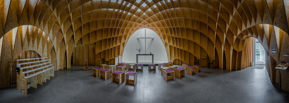 Autobahnkirche Wilnsdorf Panorama