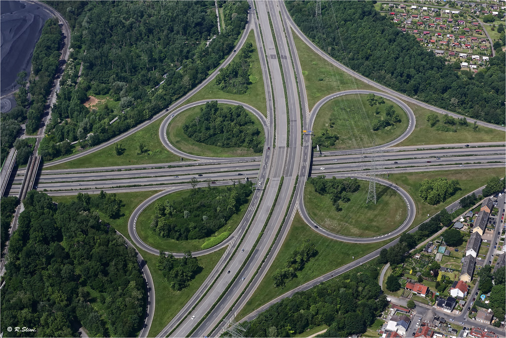 Autobahnkreuz - Essen Nord