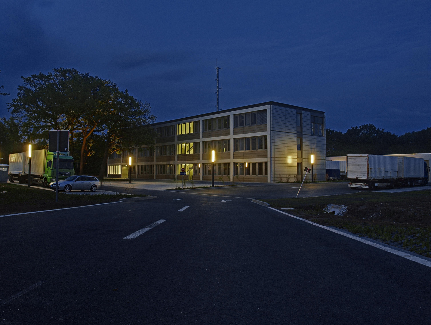 Autobahnpolizei Kamen - die neue Wache