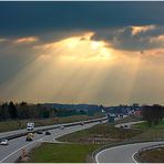 Autobahnromantik IV - Das Gesicht des Himmels