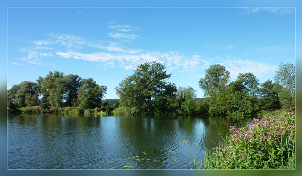 Autobahnsee. Foto & Bild landschaft, bach, fluss & see, see, teich