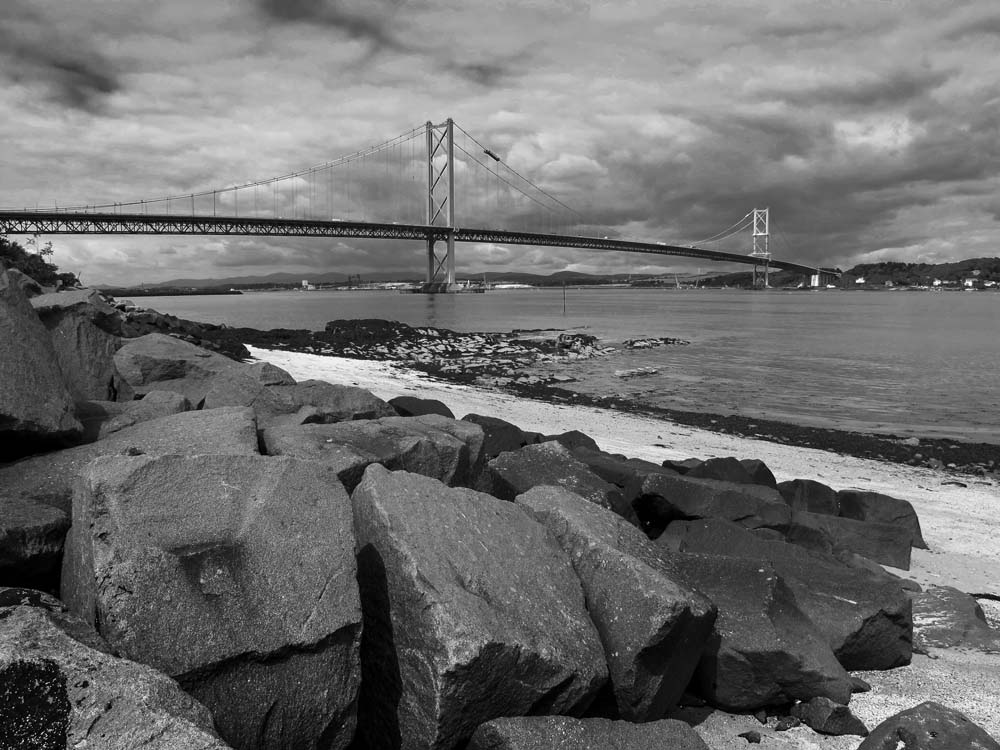 Autobrücke über den Firth of Forth