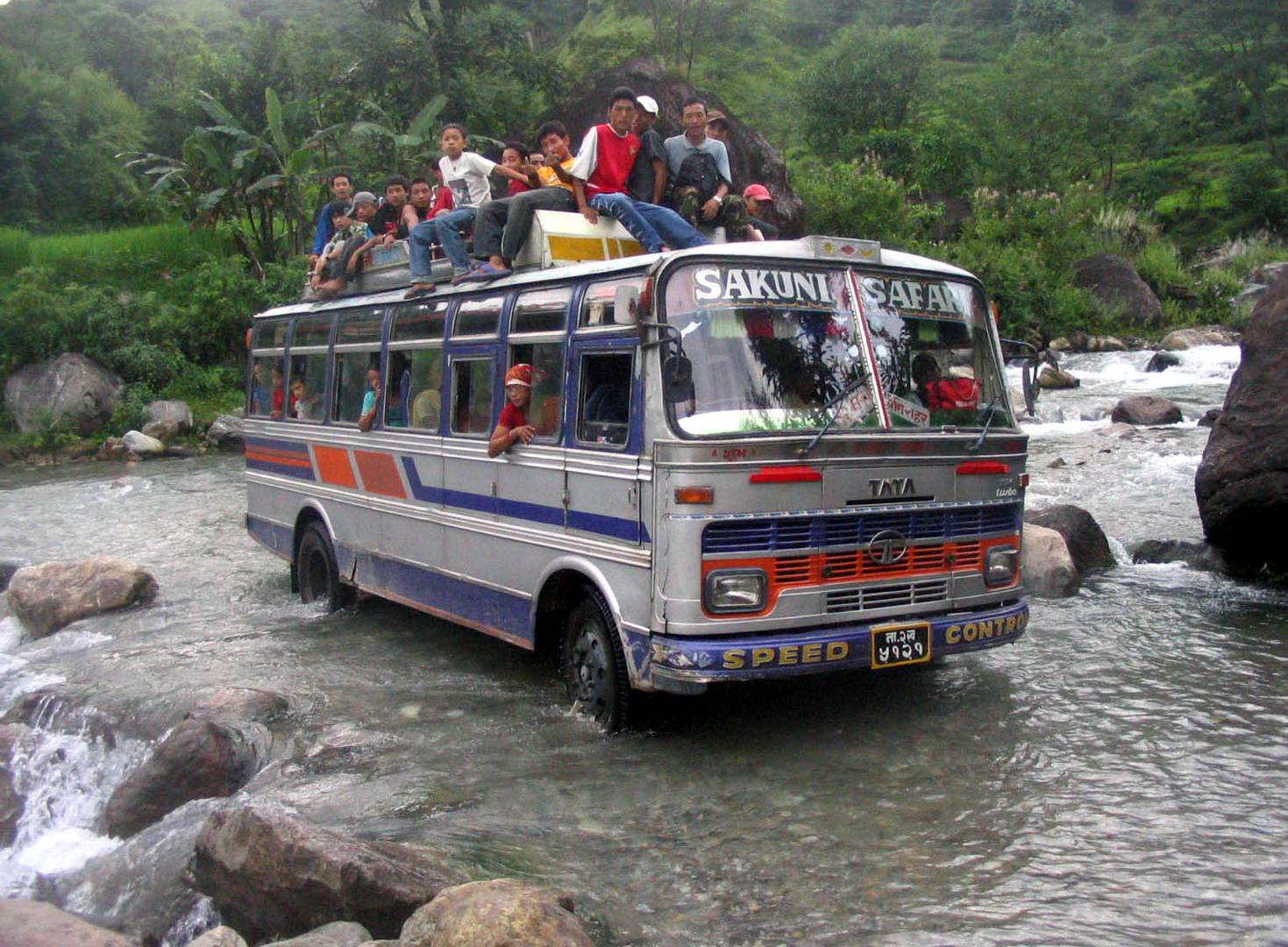 autobus in Nepal