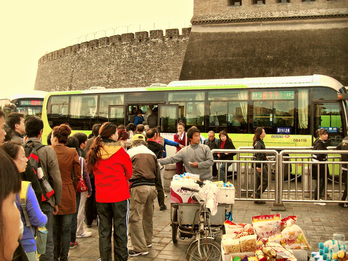 Autobuses pala il a la Glan Mulalla china