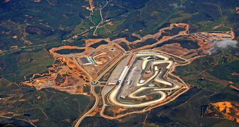 Autodromo aus der Vogelperspektive